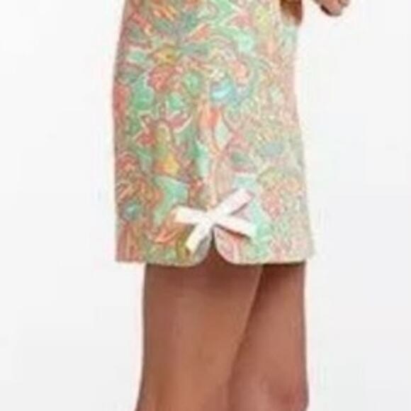 NEW Lilly Pulitzer Delia Dress Sand Bar Make A Splash Size 0 - Picture 2 of 9